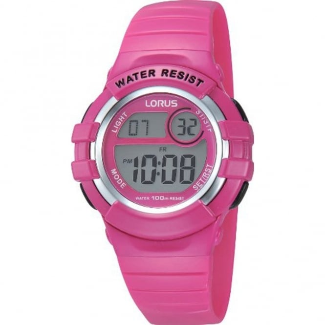 Kids Pink Digital Watch R2387HX9 