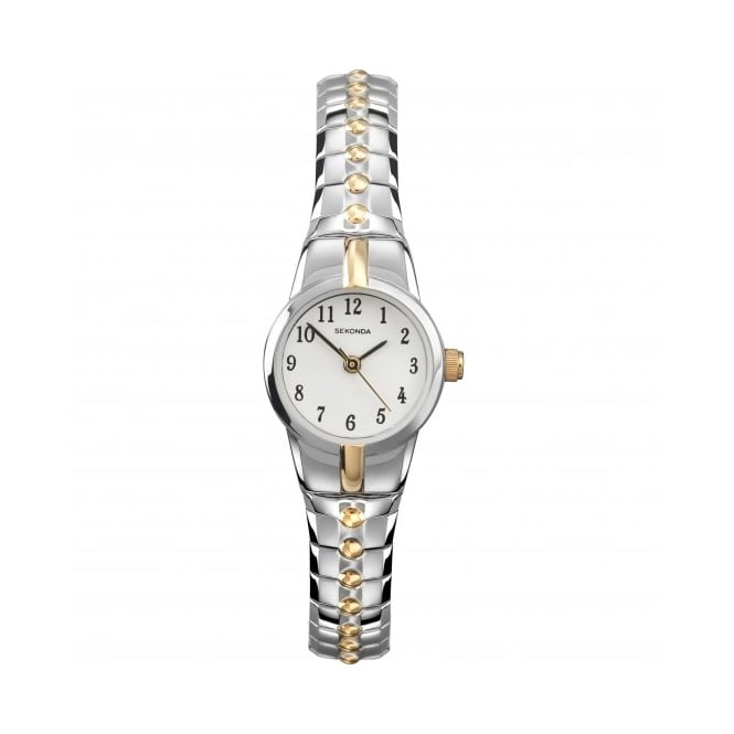 Ladies Ssteel Two Tone Bracelet Watch 4091 Ladies Watches From Hillier Jewellers Uk 